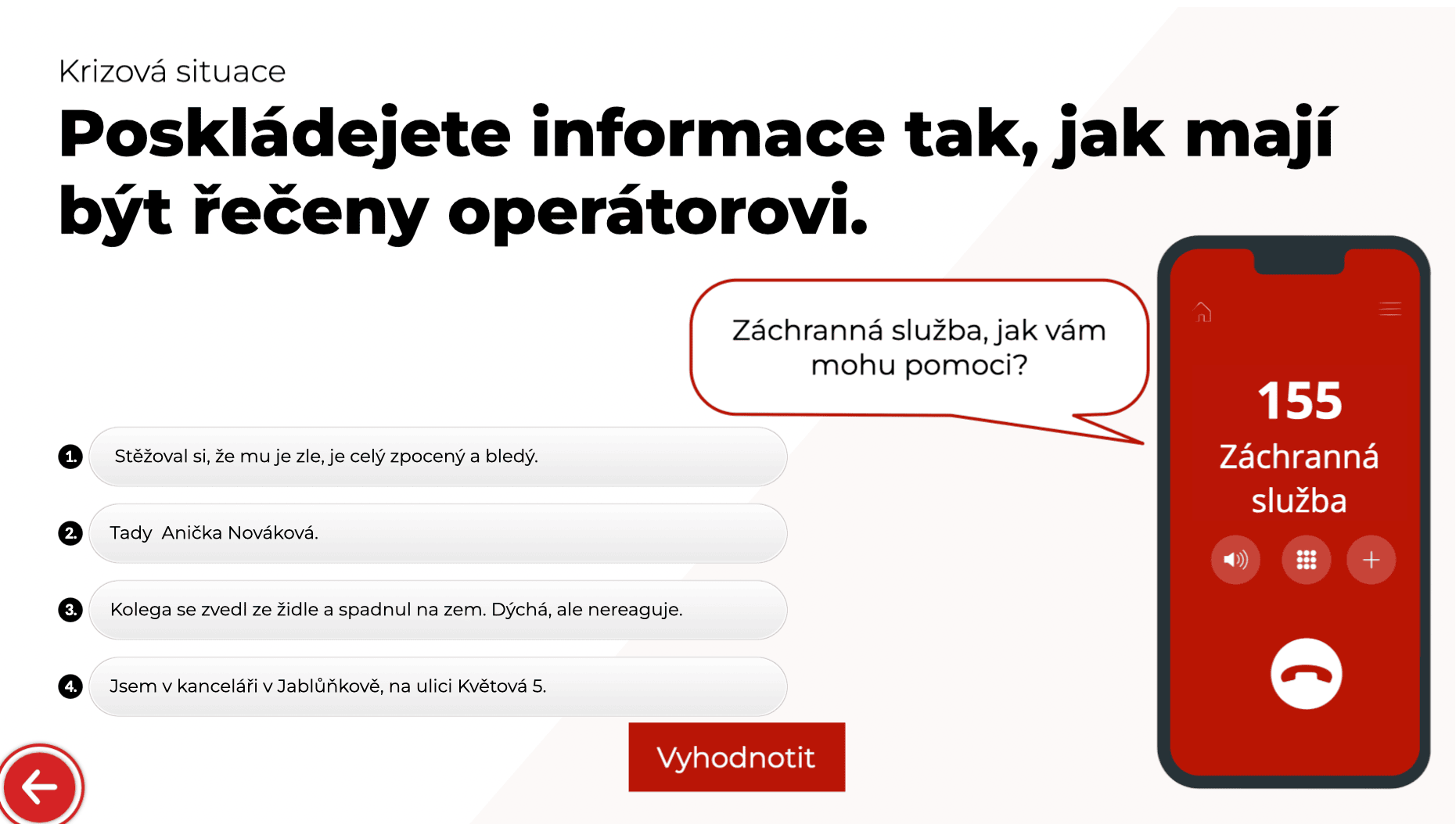  Základy první pomoci screenshot 