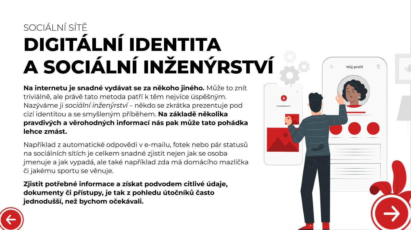  Bezpečnost na sociálních sítích screenshot 